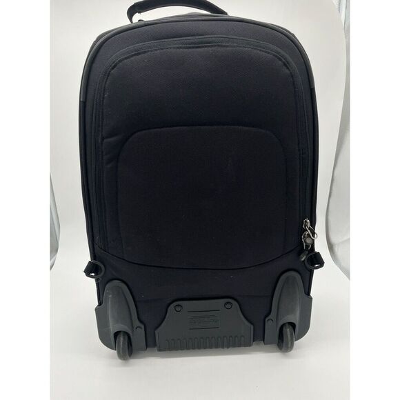 PATAGONIA MLC Wheelie ROLLER Carry-on Bag LUGGAGE Converts to Backpack Black - Picture 4 of 10